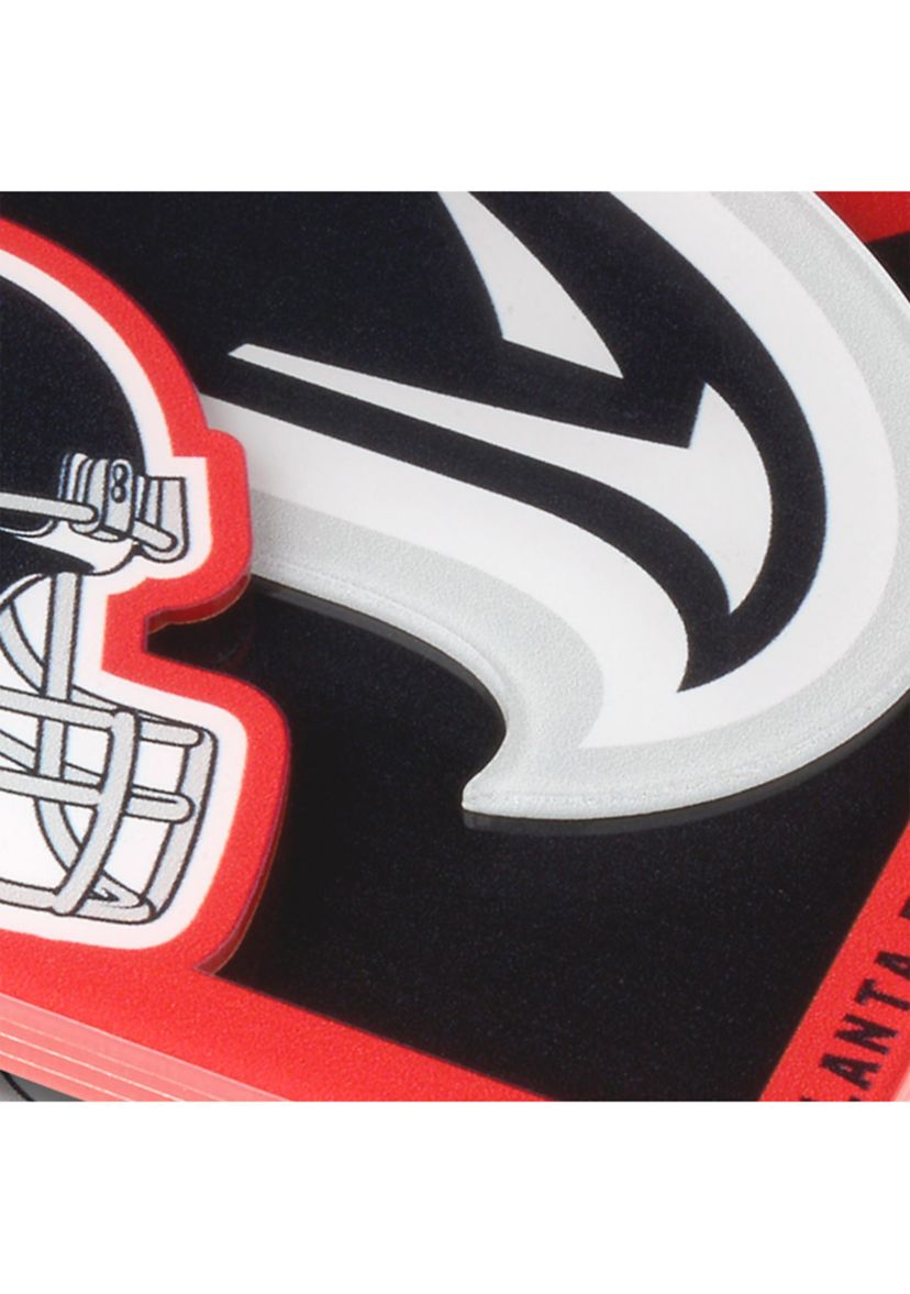 YouTheFan NFL Atlanta Falcons 3D Logo Series Coasters