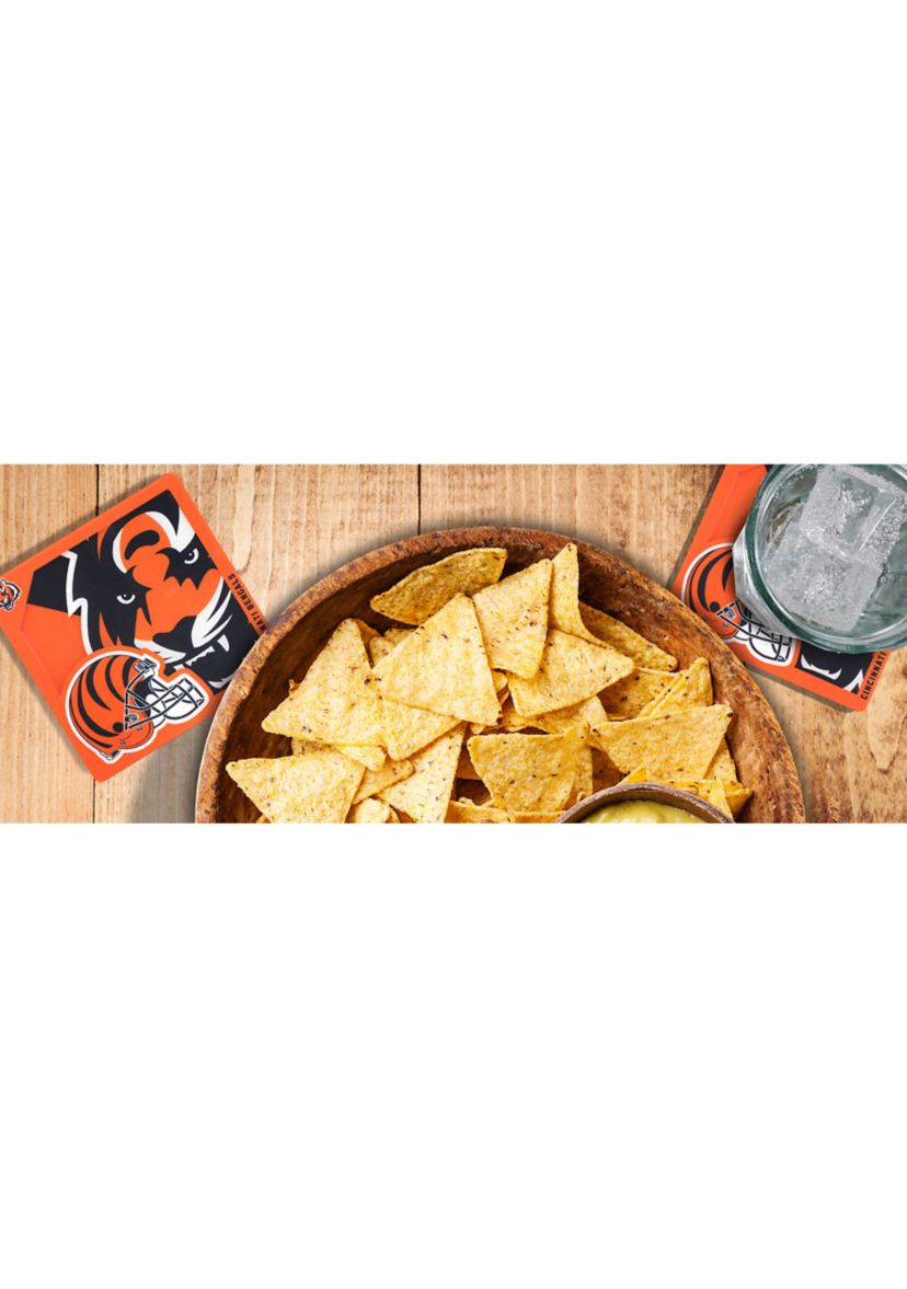 YouTheFan NFL Cincinnati Bengals 3D Logo Series Coasters