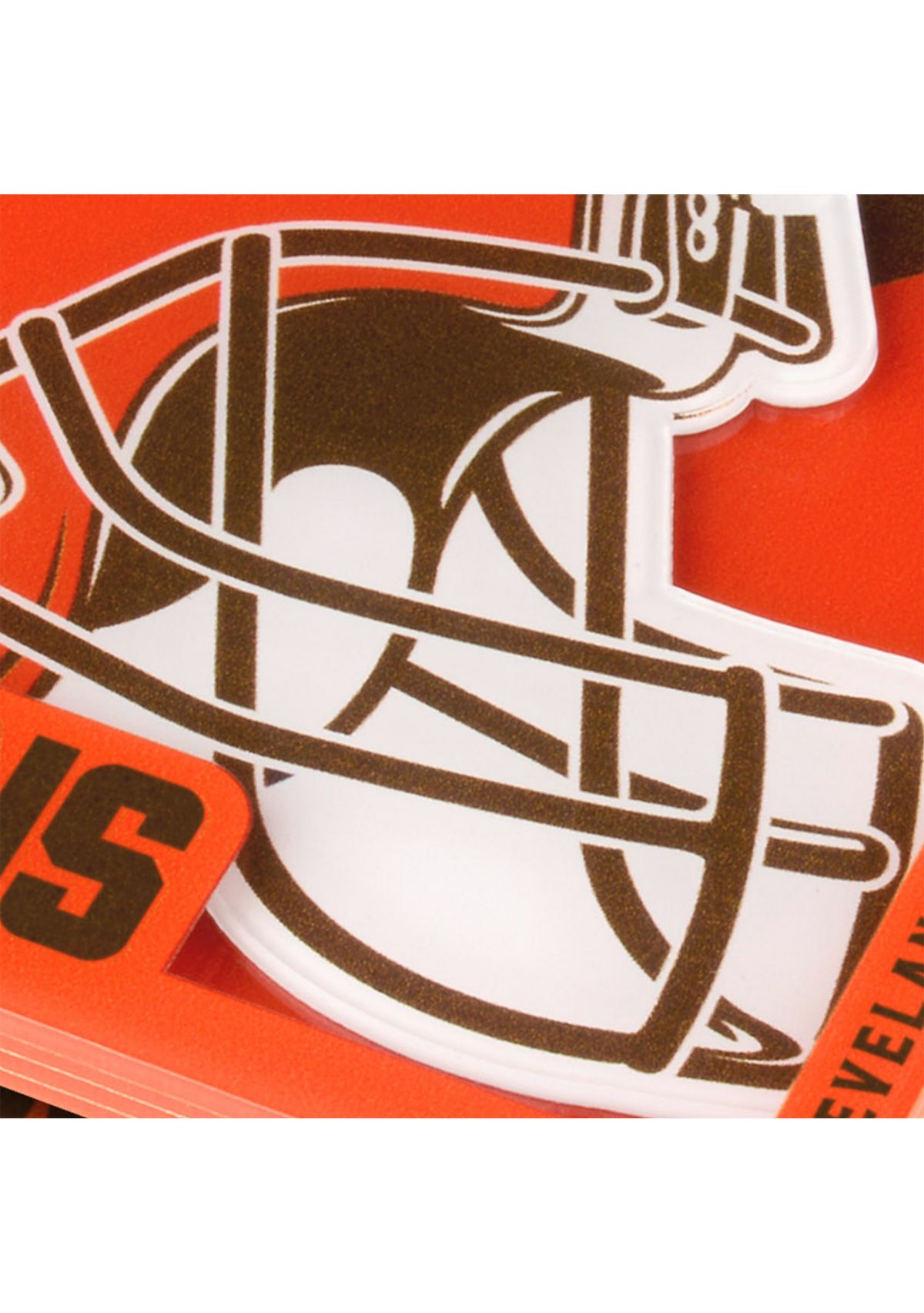 YouTheFan NFL Cleveland Browns 3D Logo Series Coasters