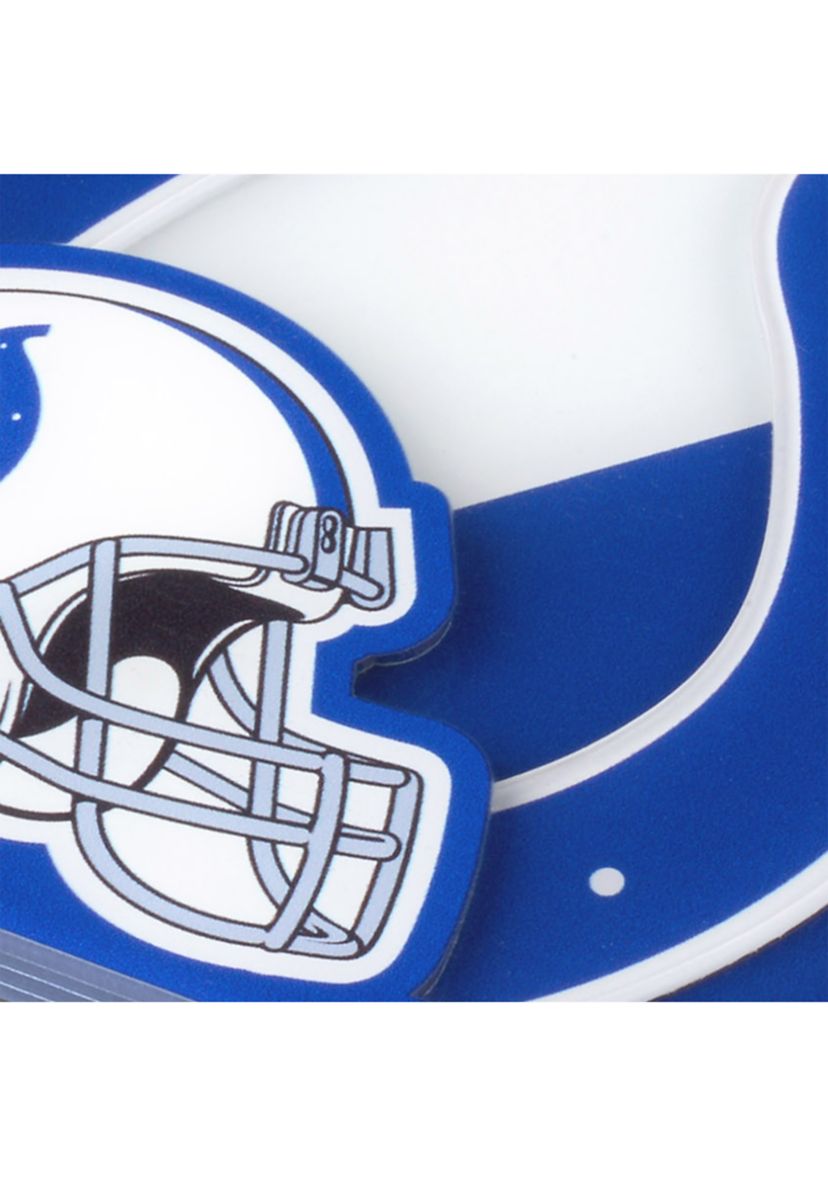 YouTheFan NFL Indianapolis Colts 3D Logo Series Coasters