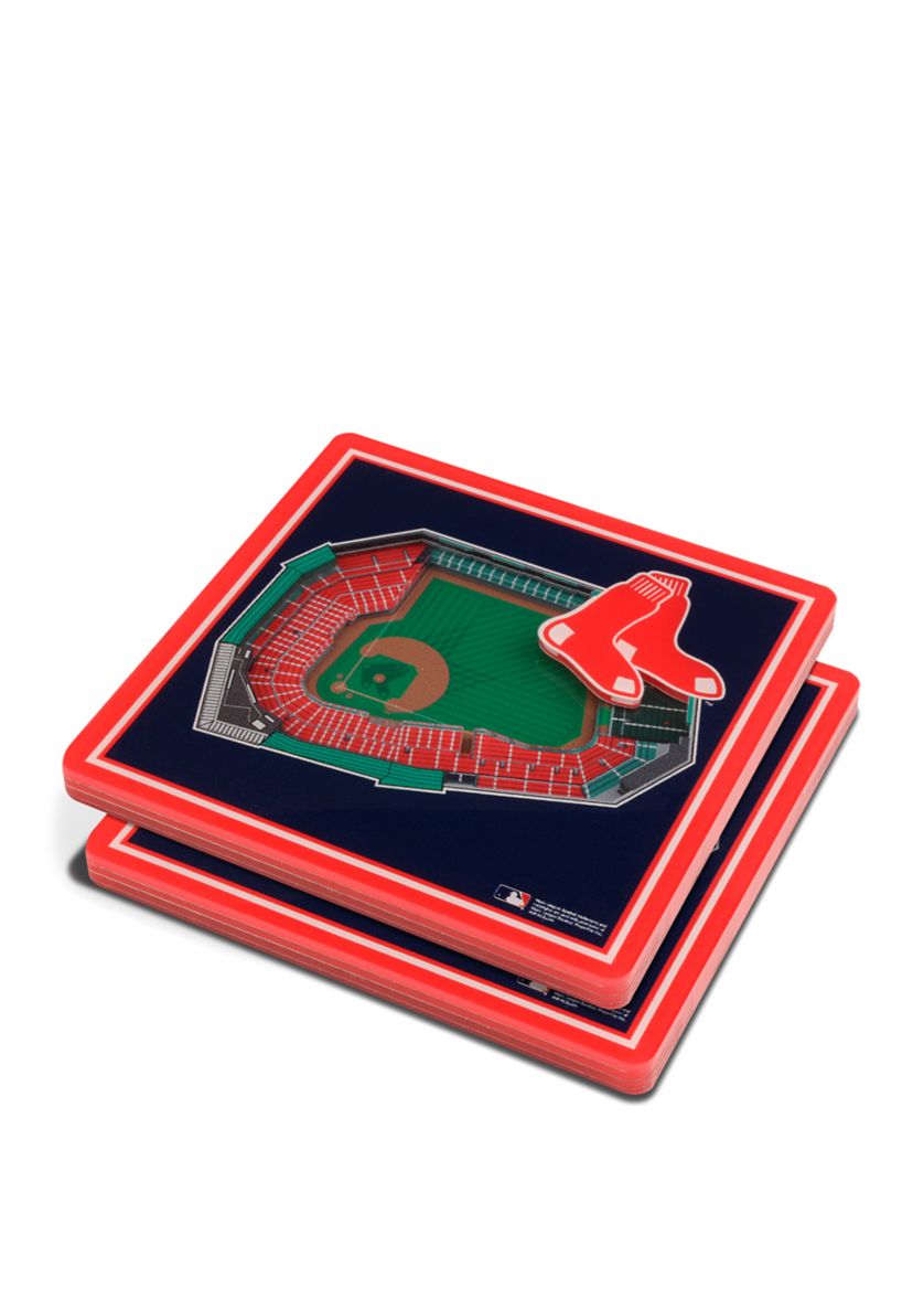 YouTheFan MLB Boston Red Sox 3D StadiumView Coasters - Fenway Park