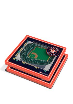 YouTheFan MLB Houston Astros 3D StadiumView Coasters - Minute Maid Park