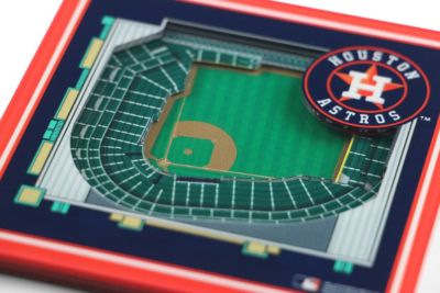 YouTheFan MLB Houston Astros 3D StadiumView Coasters - Minute Maid Park