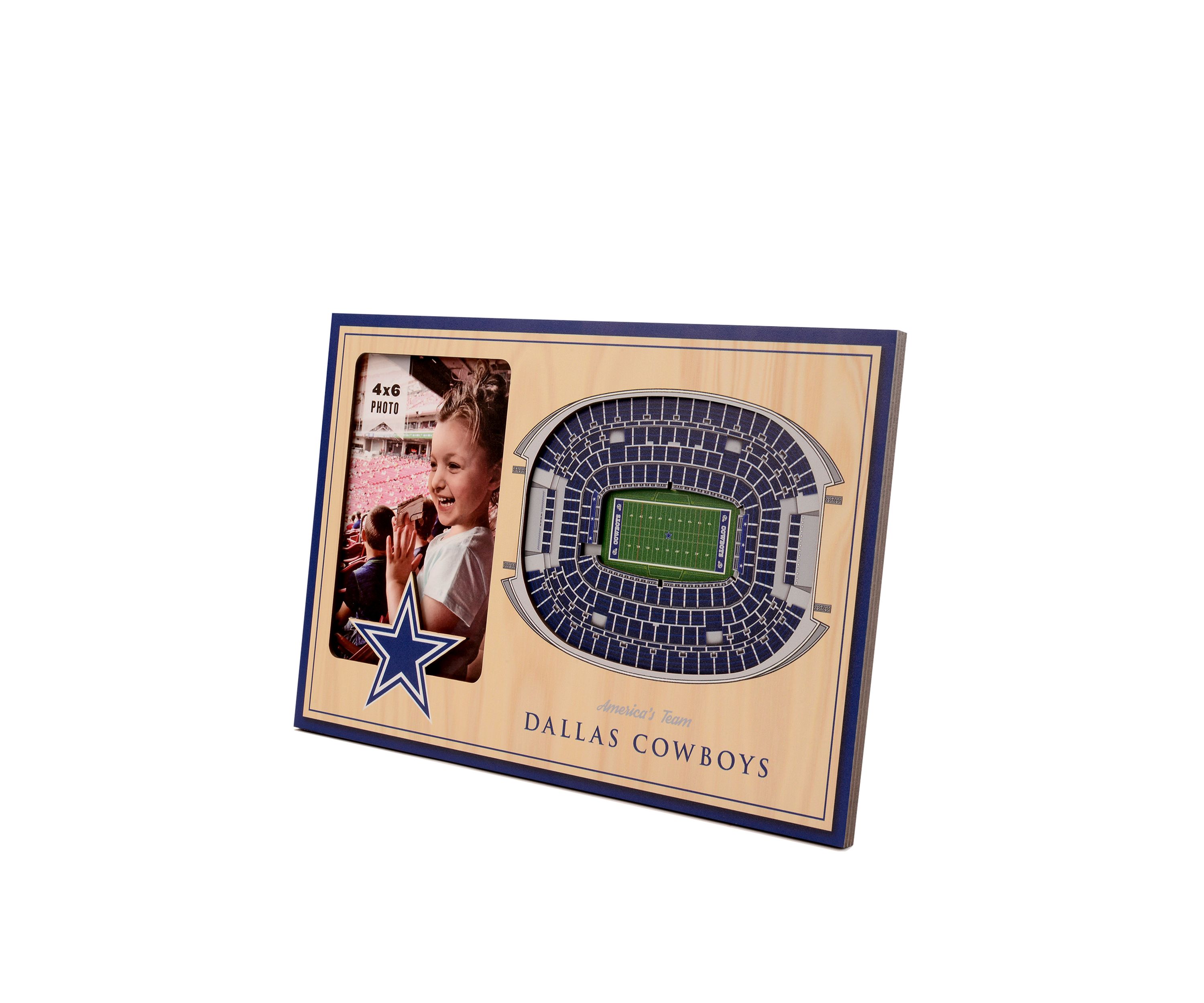 YouTheFan NFL Dallas Cowboys 3D StadiumView Picture Frame - AT&T Stadium