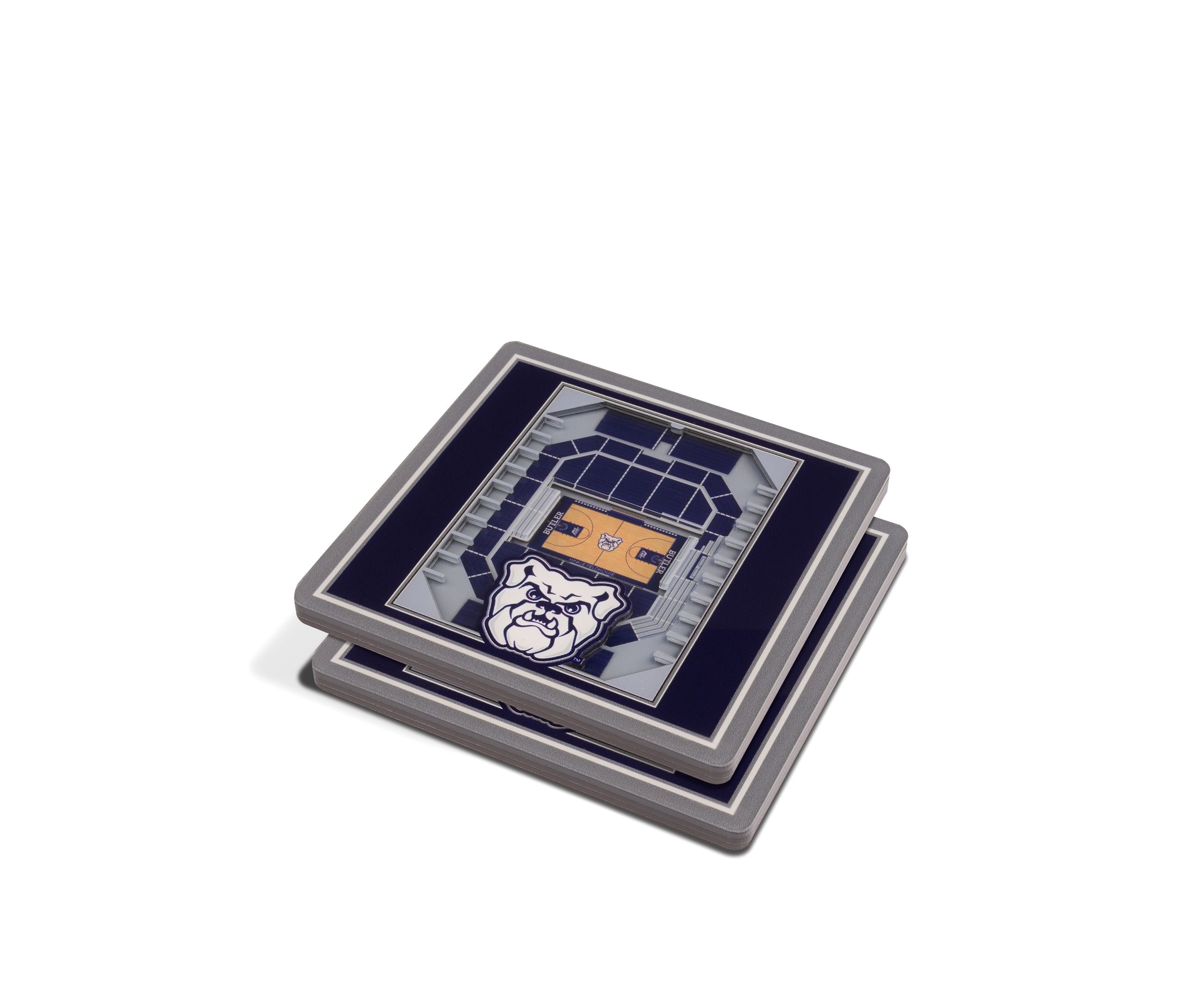 Butler University Bulldogs YouTheFan NCAA Butler Bulldogs 3D StadiumView Coasters - Hinkle Fieldhouse