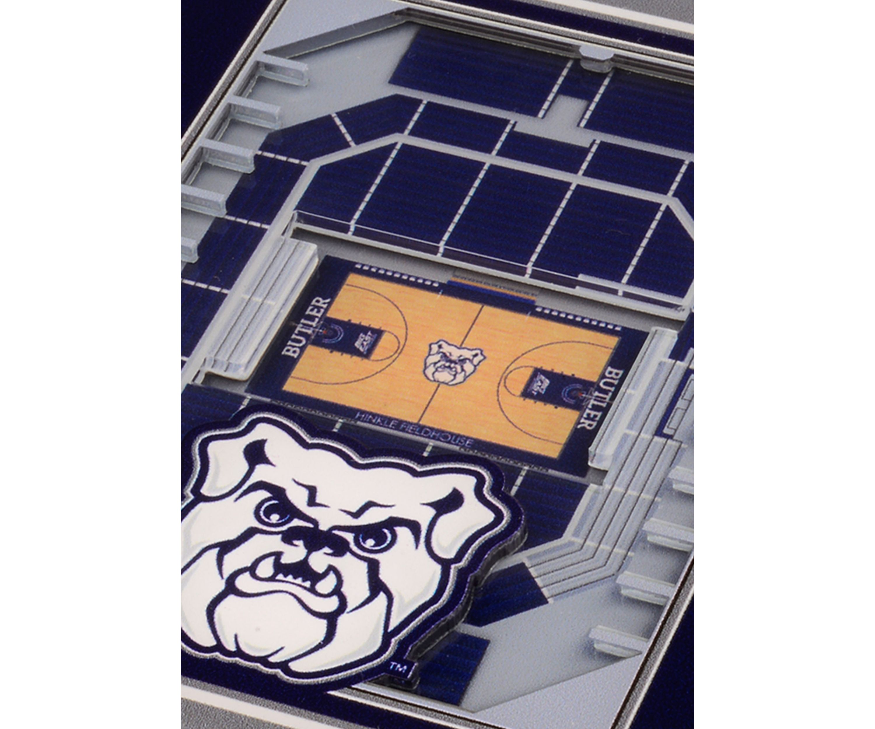 Butler University Bulldogs YouTheFan NCAA Butler Bulldogs 3D StadiumView Coasters - Hinkle Fieldhouse