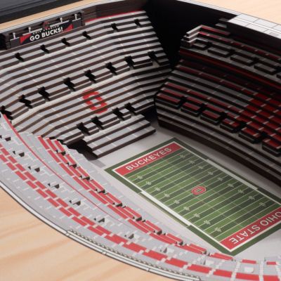 YouTheFan NCAA Ohio State Buckeyes FB 25-Layer StadiumViews 3D Wall Art - Ohio Stadium