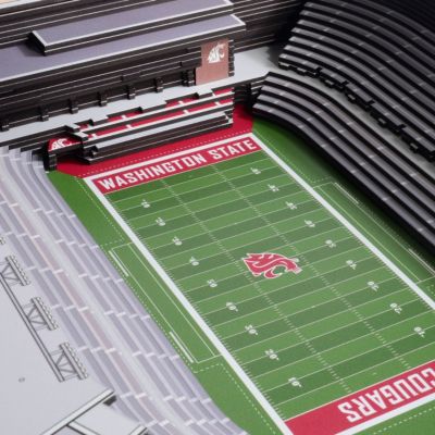 YouTheFan NCAA Washington State Cougars 25-Layer StadiumViews 3D Wall Art  - Martin Stadium