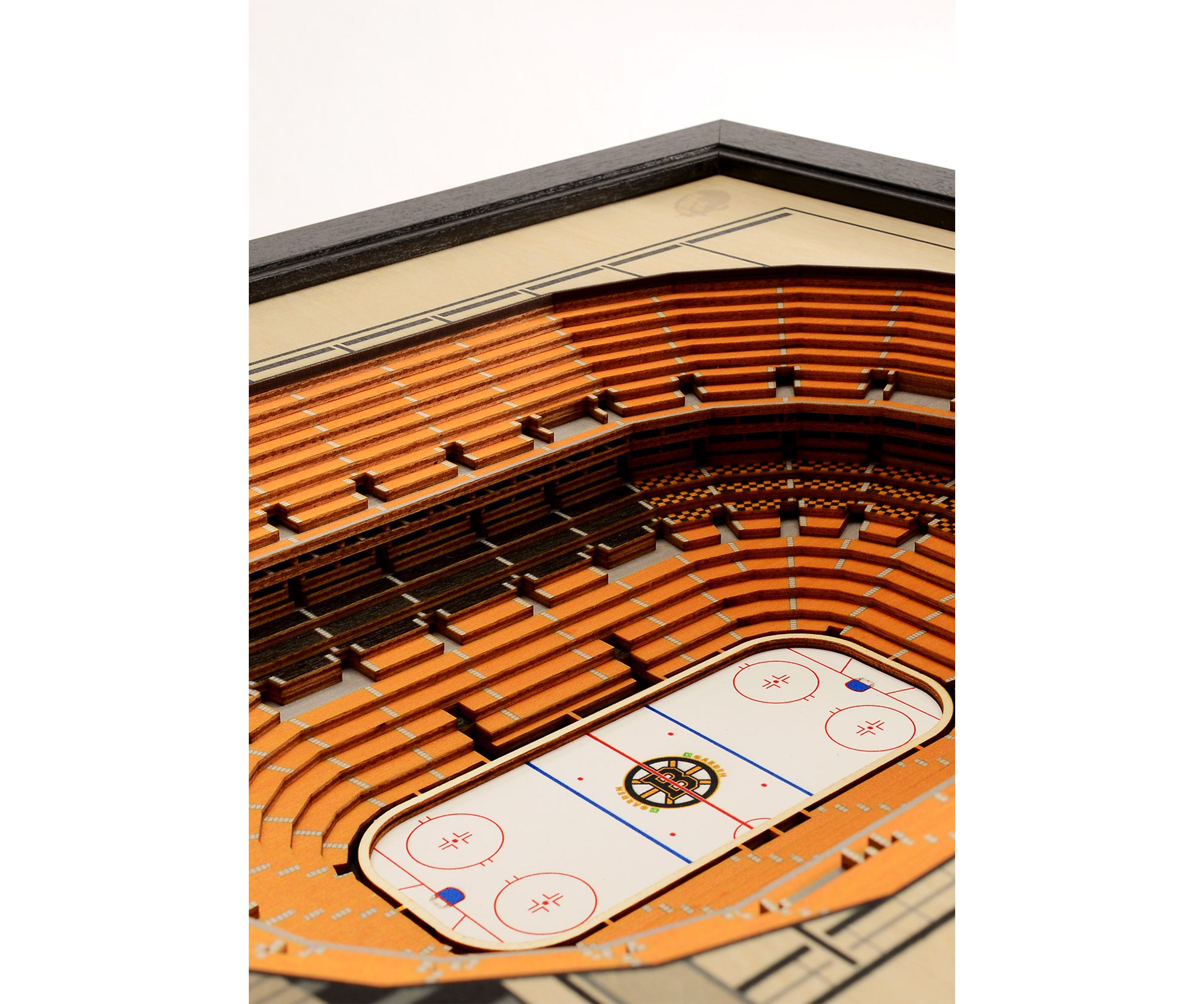 YouTheFan NHL Boston Bruins 25-Layer StadiumViews 3D Wall Art - TD Garden
