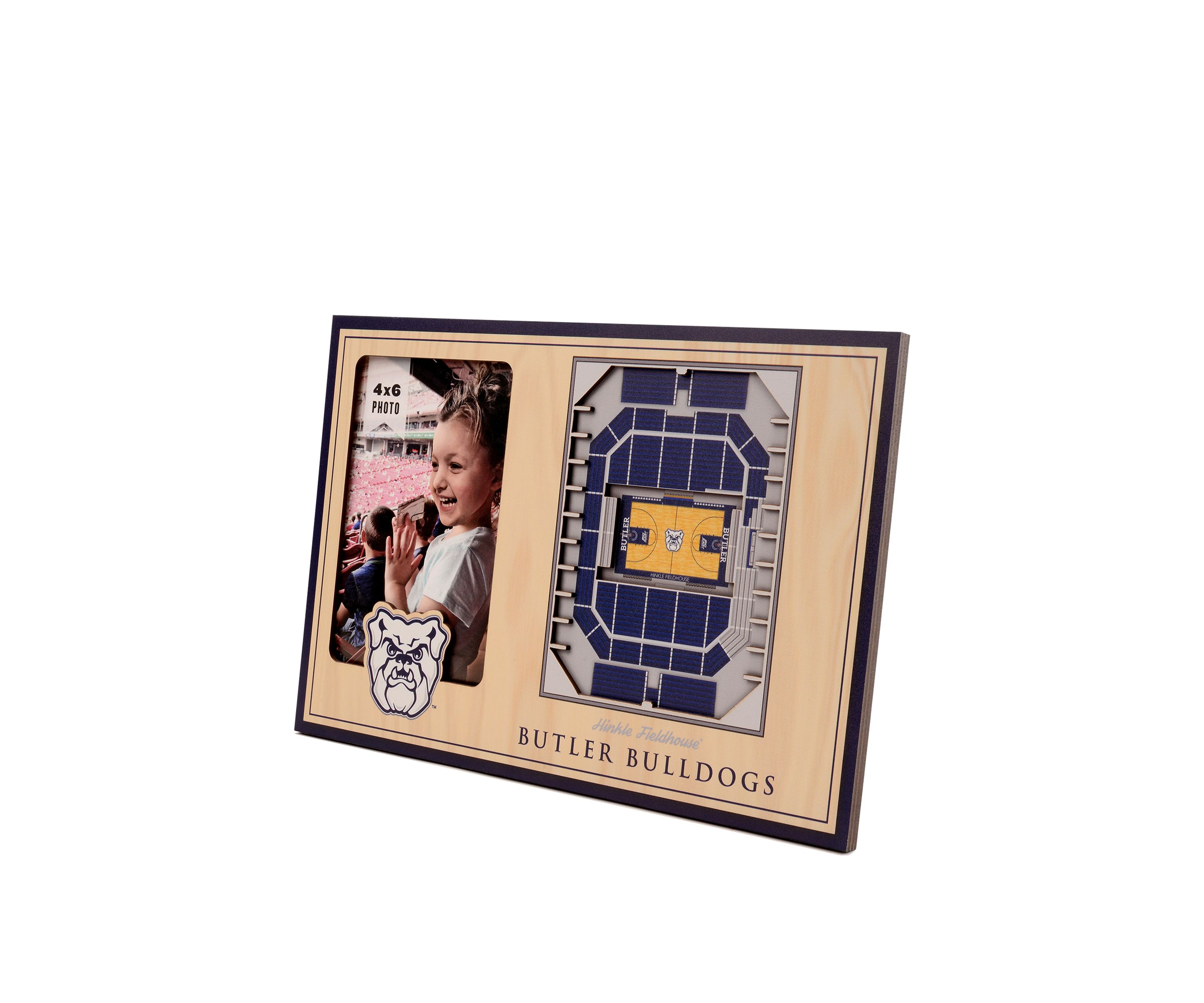 Butler University Bulldogs YouTheFan NCAA Butler Bulldogs 3D StadiumView Picture Frame - Hinkle Fieldhouse