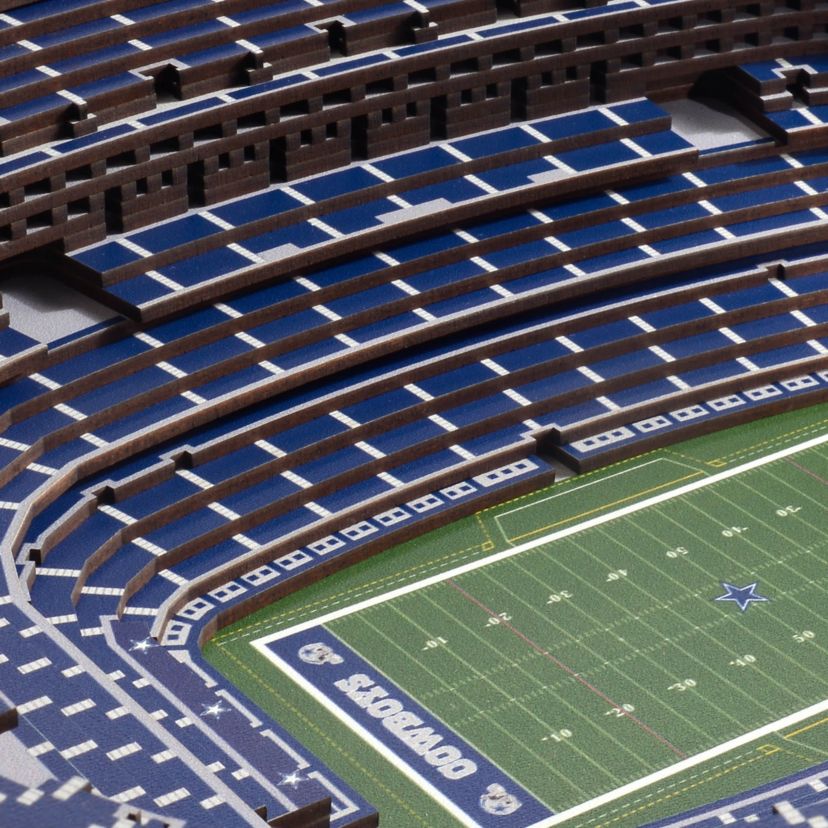 YouTheFan NFL Dallas Cowboys 25-Layer StadiumViews 3D Wall Art - AT&T Stadium