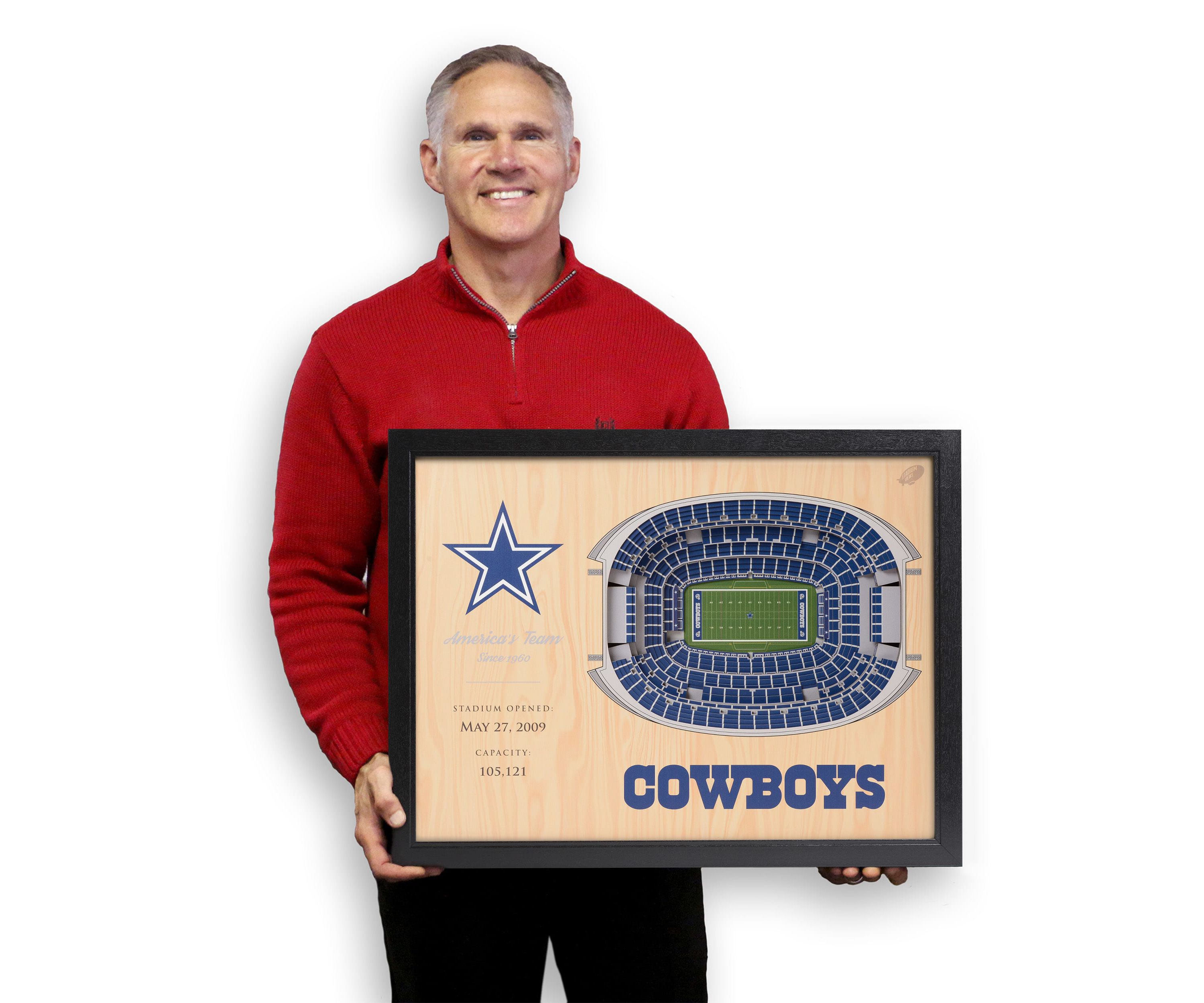 YouTheFan NFL Dallas Cowboys 25-Layer StadiumViews 3D Wall Art - AT&T Stadium