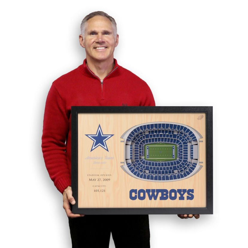 YouTheFan NFL Dallas Cowboys 25-Layer StadiumViews 3D Wall Art - AT&T Stadium