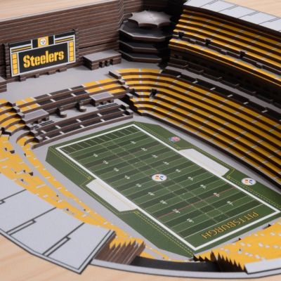 YouTheFan NFL Pittsburgh Steelers 25-Layer StadiumViews 3D Wall Art - Heinz Field