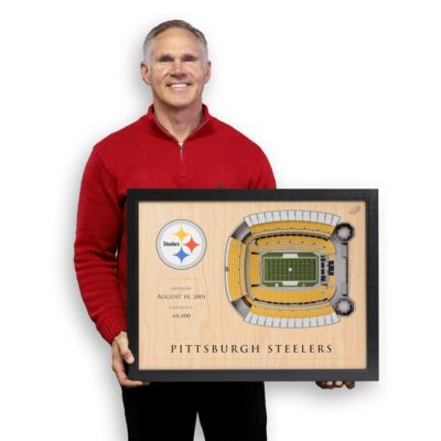 YouTheFan NFL Pittsburgh Steelers 25-Layer StadiumViews 3D Wall Art - Heinz Field