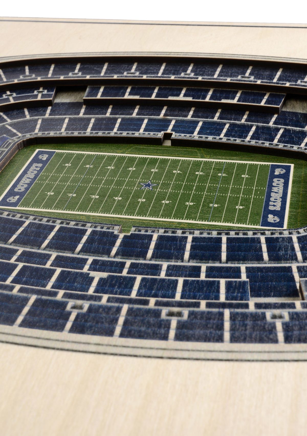 YouTheFan NFL Dallas Cowboys 5-Layer StadiumView 3D Wall Art - AT&T Stadium