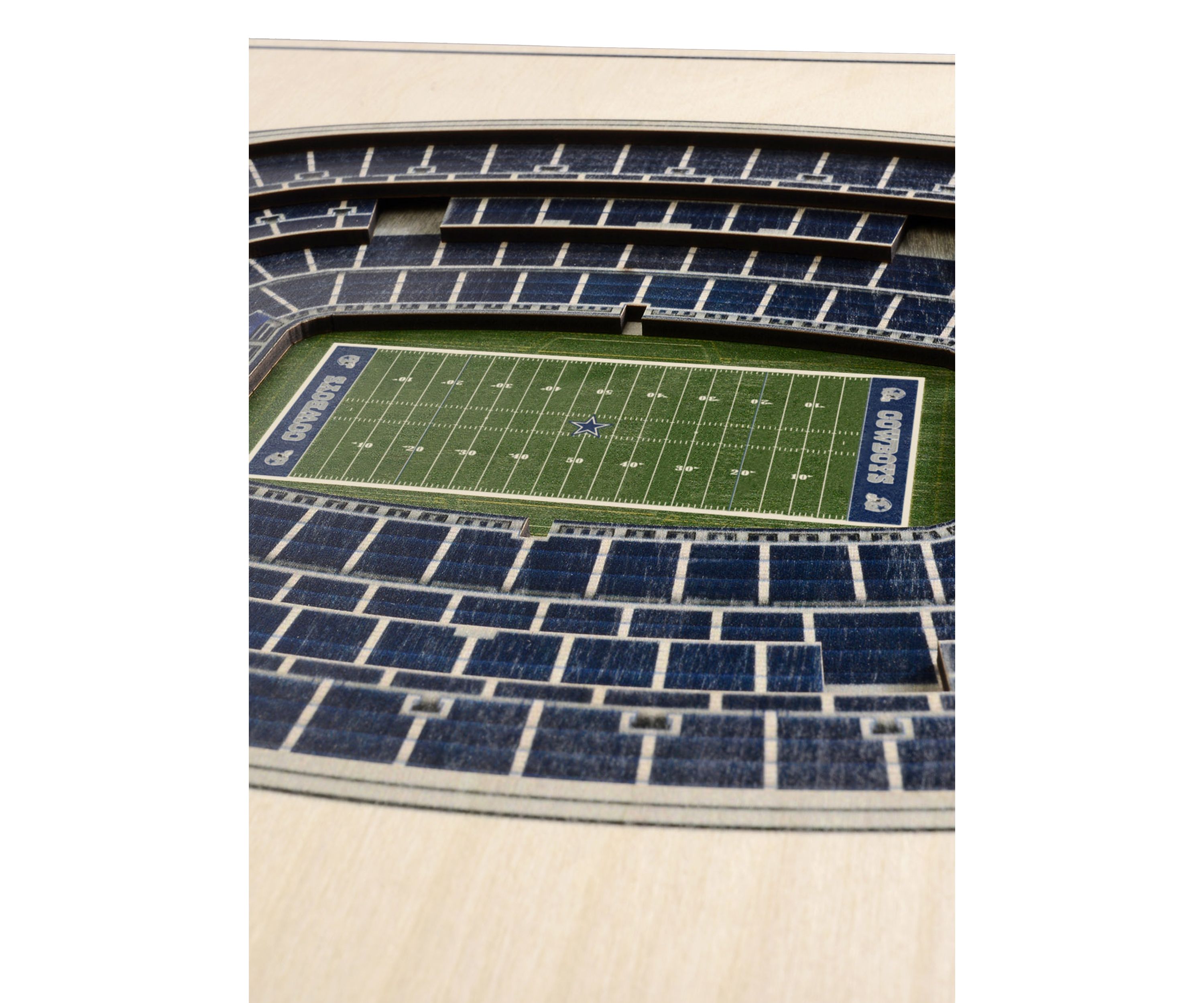 YouTheFan NFL Dallas Cowboys 5-Layer StadiumView 3D Wall Art - AT&T Stadium