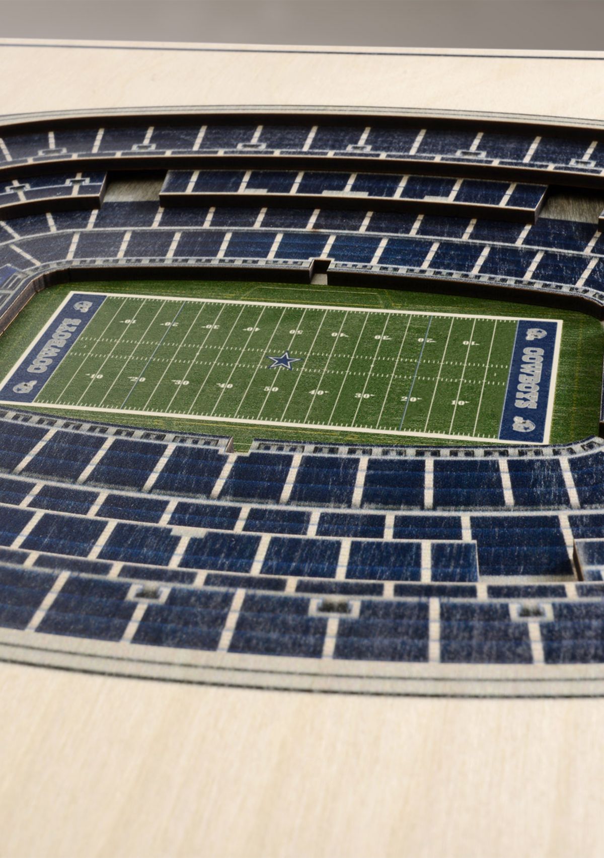 YouTheFan NFL Dallas Cowboys 5-Layer StadiumView 3D Wall Art - AT&T Stadium