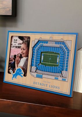 Detroit Lions 3D StadiumViews Picture Frame