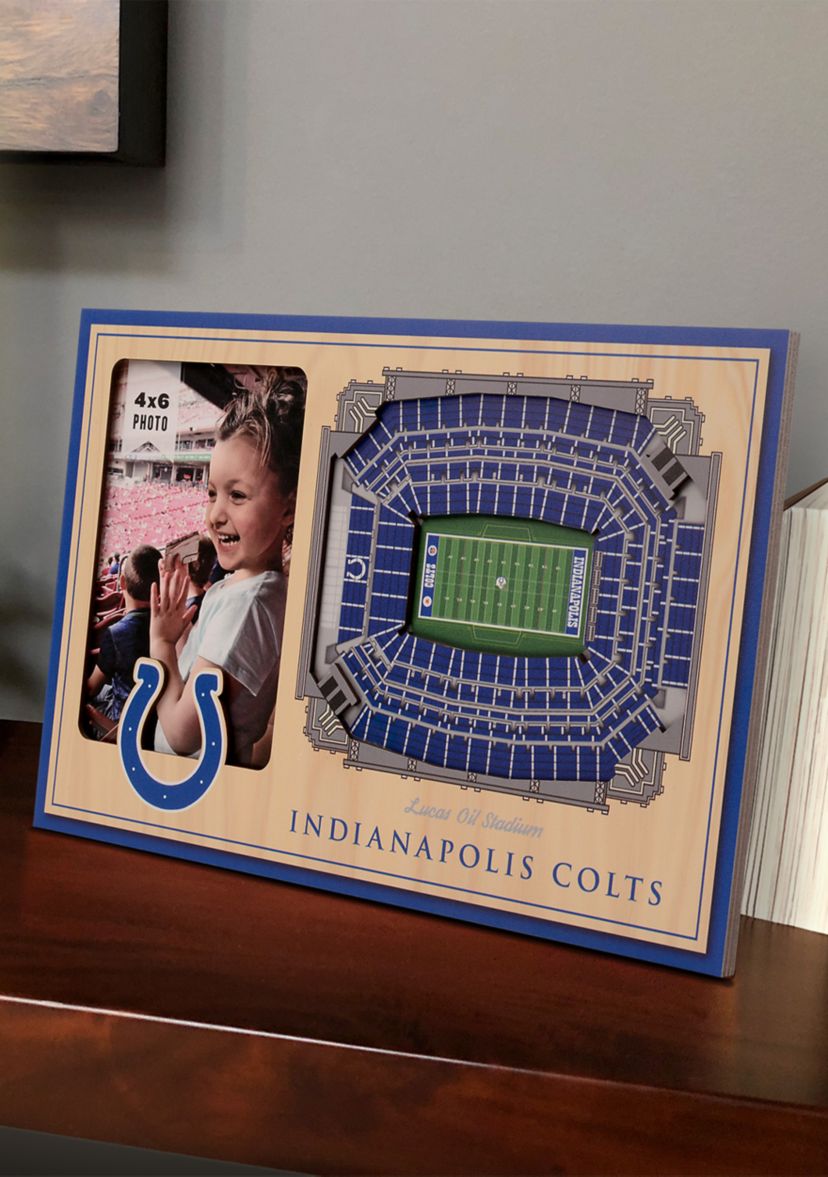 YouTheFan NFL Indianapolis Colts 3D StadiumView Picture Frame - Lucas Oil Stadium