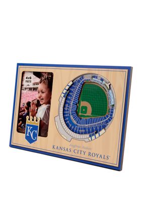 YouTheFan YouTheFan MLB Kansas City Royals 3D StadiumView Picture Frame