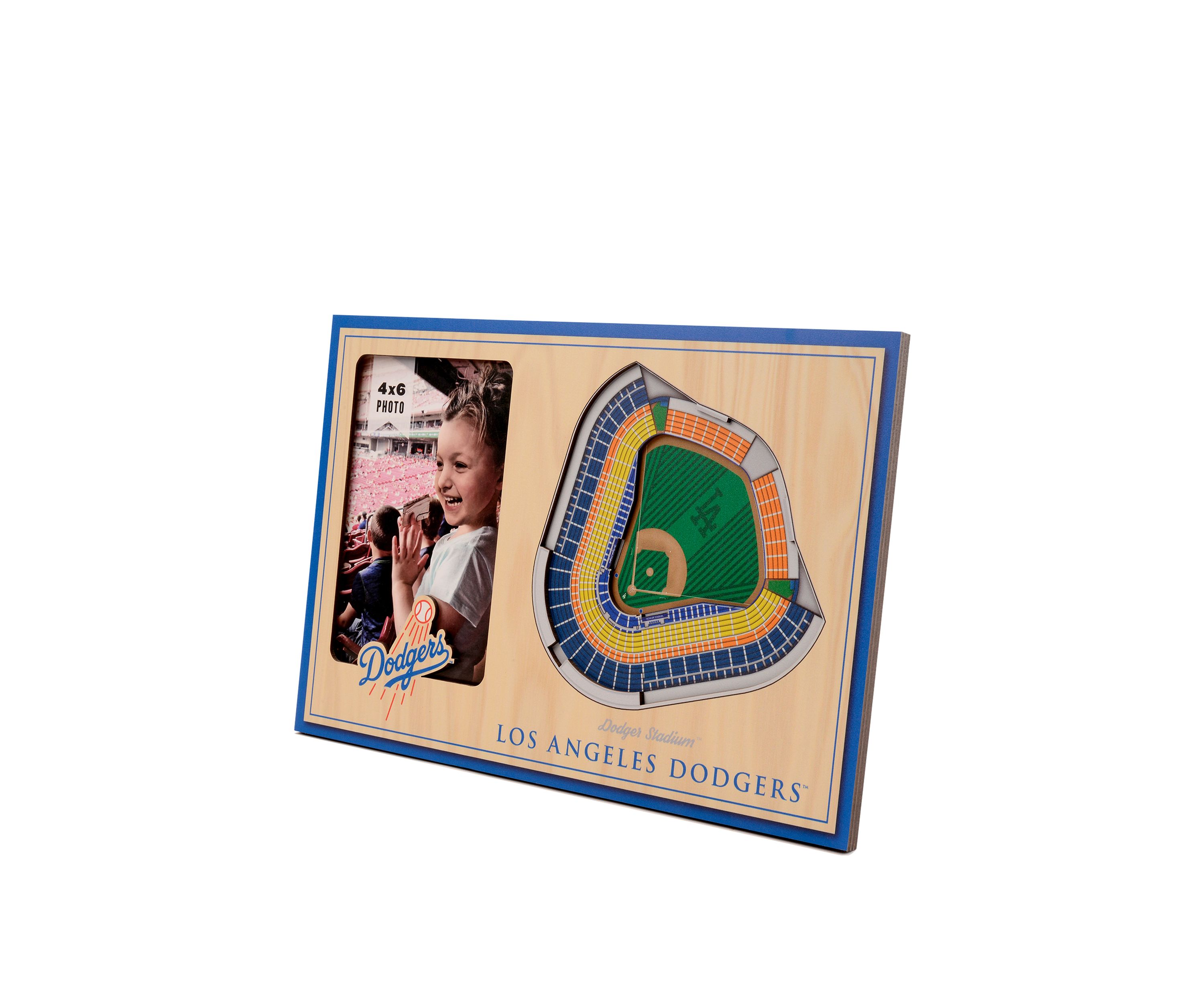 YouTheFan MLB Los Angeles Dodgers 3D StadiumView Picture Frame - Dodger Stadium