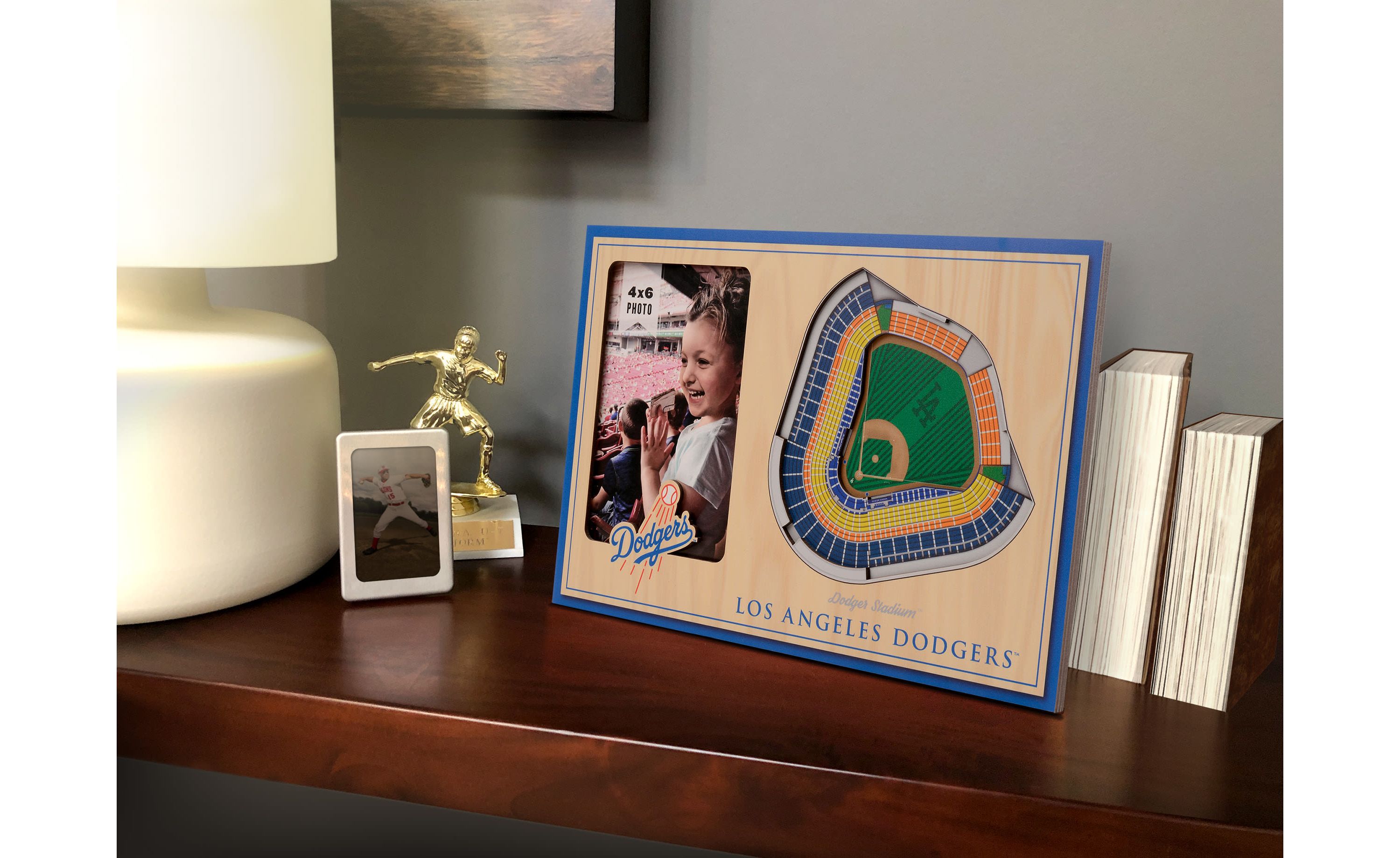 YouTheFan MLB Los Angeles Dodgers 3D StadiumView Picture Frame - Dodger Stadium