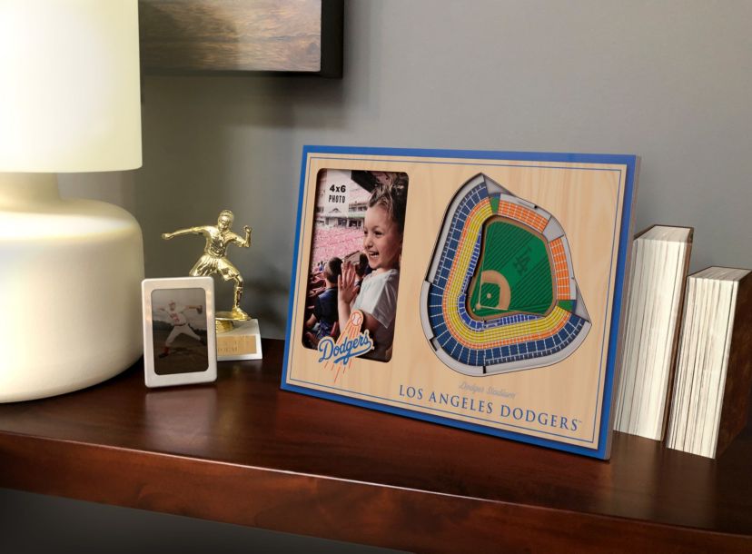 YouTheFan MLB Los Angeles Dodgers 3D StadiumView Picture Frame - Dodger Stadium
