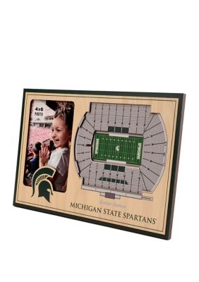 YouTheFan NCAA Michigan State Spartans 3D StadiumView Picture Frame - Spartan Stadium