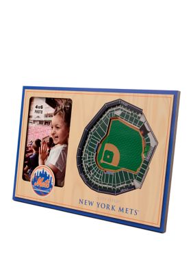 MLB NEW YORK METS 3D PICTURE FRAME w/BASEBALL UNIFORM AND GEAR-NIB