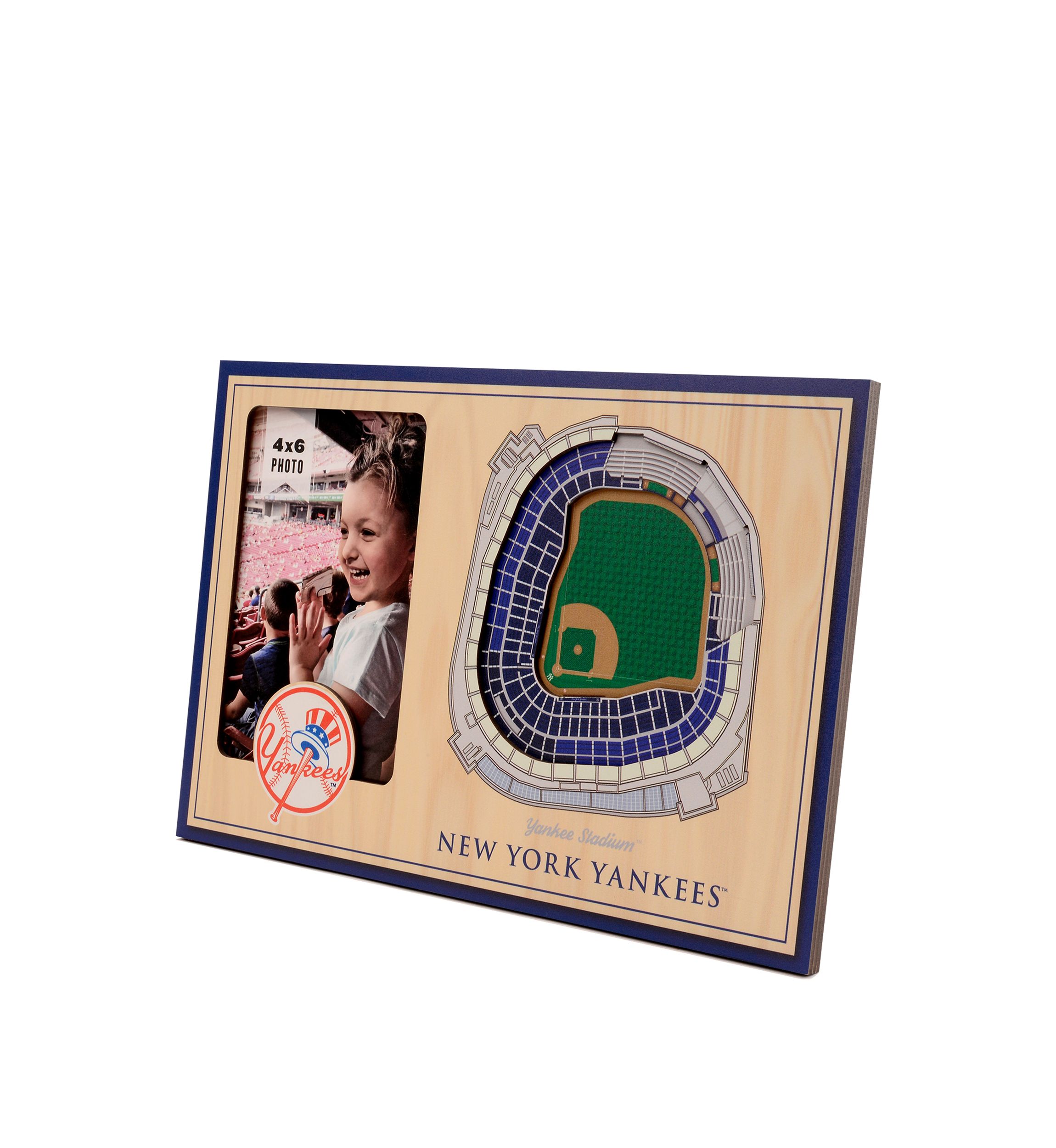 YouTheFan MLB New York Yankees 3D StadiumView Picture Frame - Yankee Stadium
