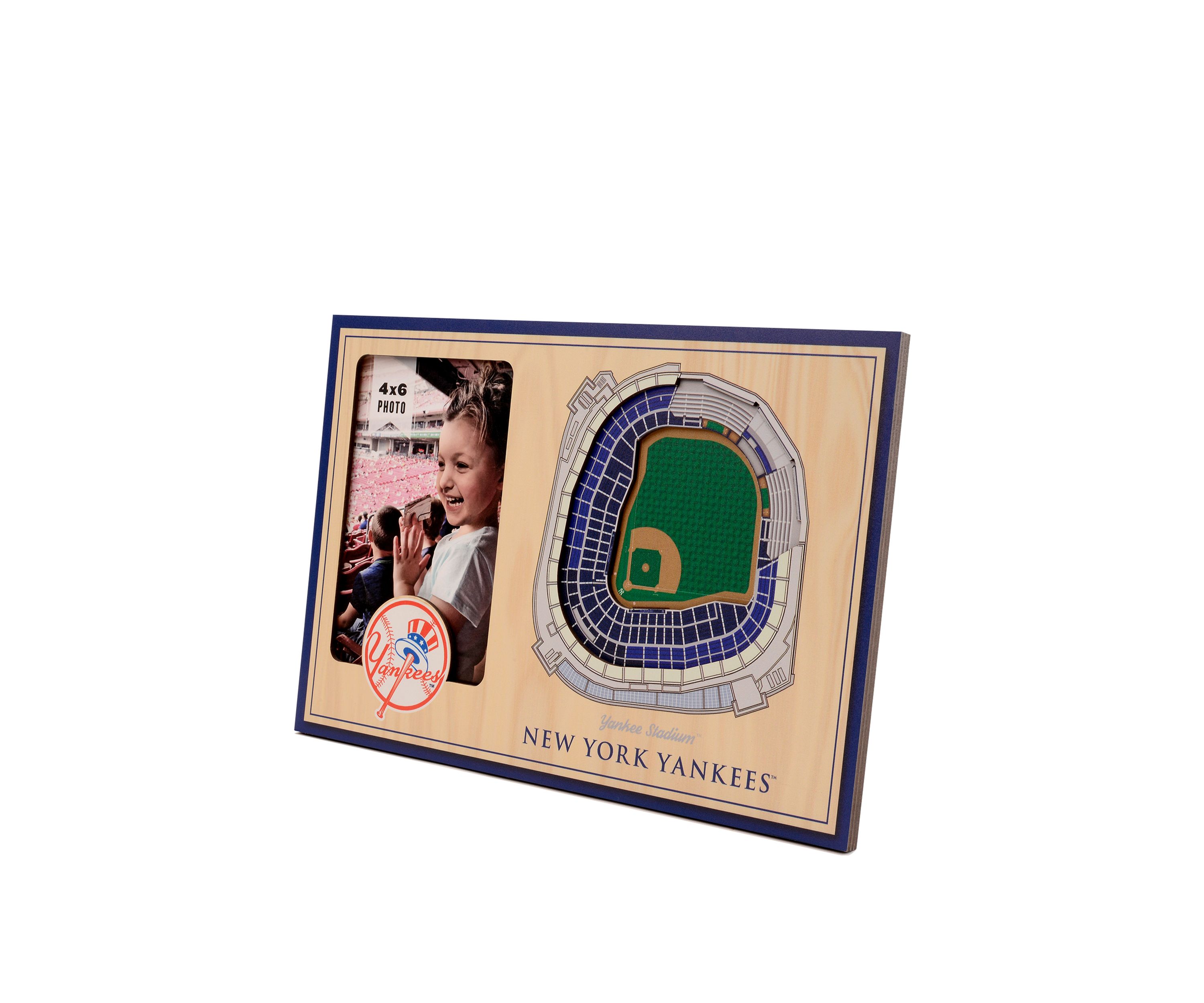 YouTheFan MLB New York Yankees 3D StadiumView Picture Frame - Yankee Stadium