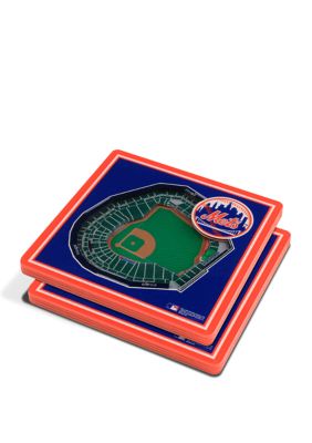 YouTheFan MLB New York Mets 3D StadiumView Coasters - Citi Field