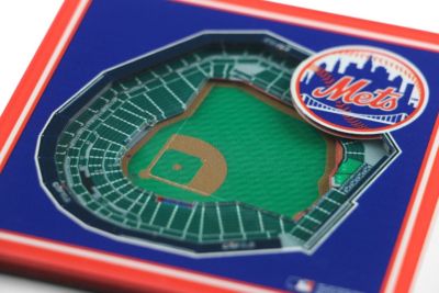 YouTheFan MLB New York Mets 3D StadiumView Coasters - Citi Field