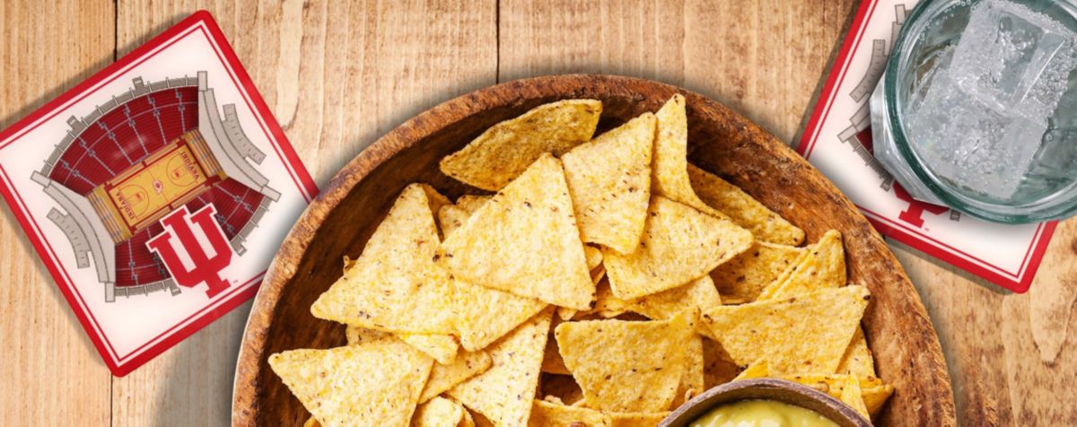 YouTheFan NCAA Indiana Hoosiers 3D StadiumView Coasters - Assembly Hall