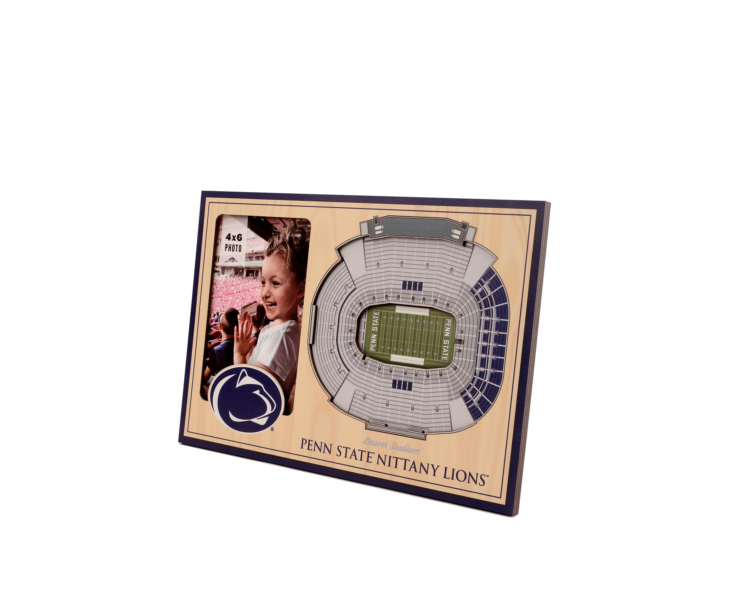YouTheFan NCAA Penn State Nittany Lions 3D StadiumView Picture Frame - Beaver Stadium