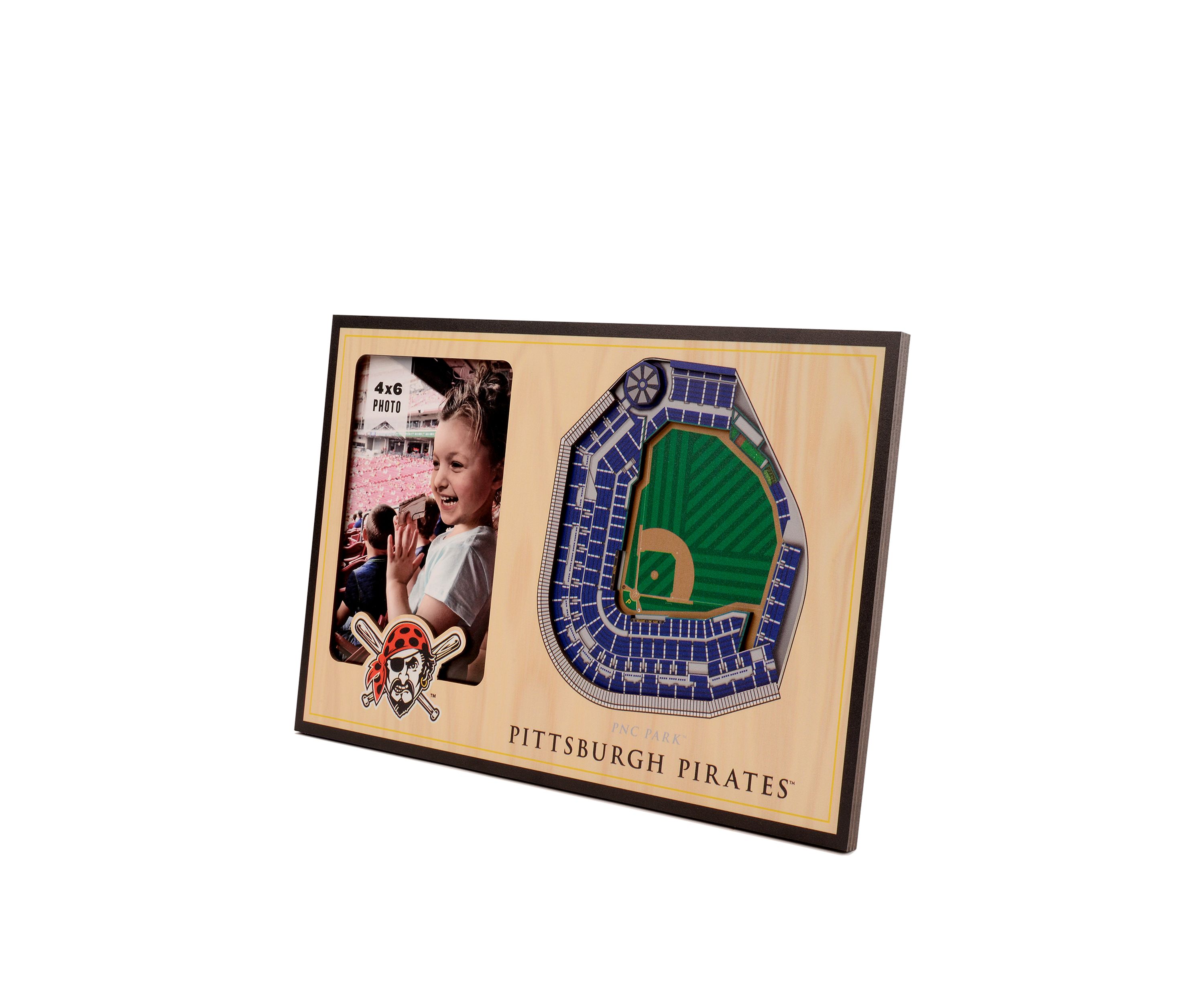 YouTheFan MLB Pittsburgh Pirates 3D StadiumView Picture Frame - PNC Park