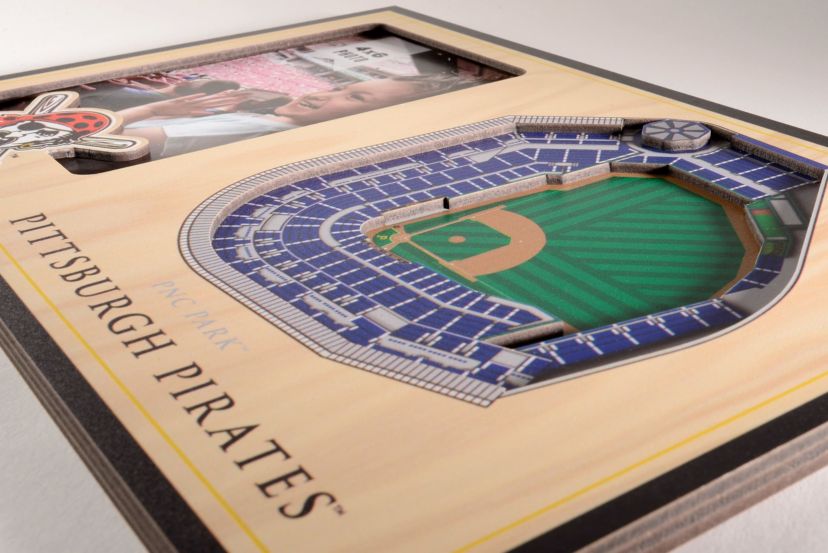 YouTheFan MLB Pittsburgh Pirates 3D StadiumView Picture Frame - PNC Park