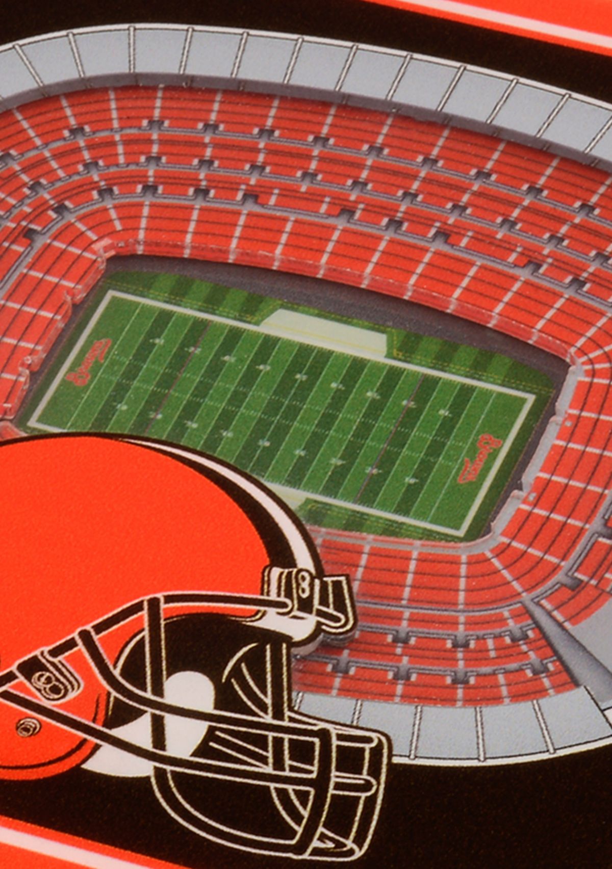 YouTheFan NFL Cleveland Browns 3D StadiumView Coasters - FirstEnergy Stadium