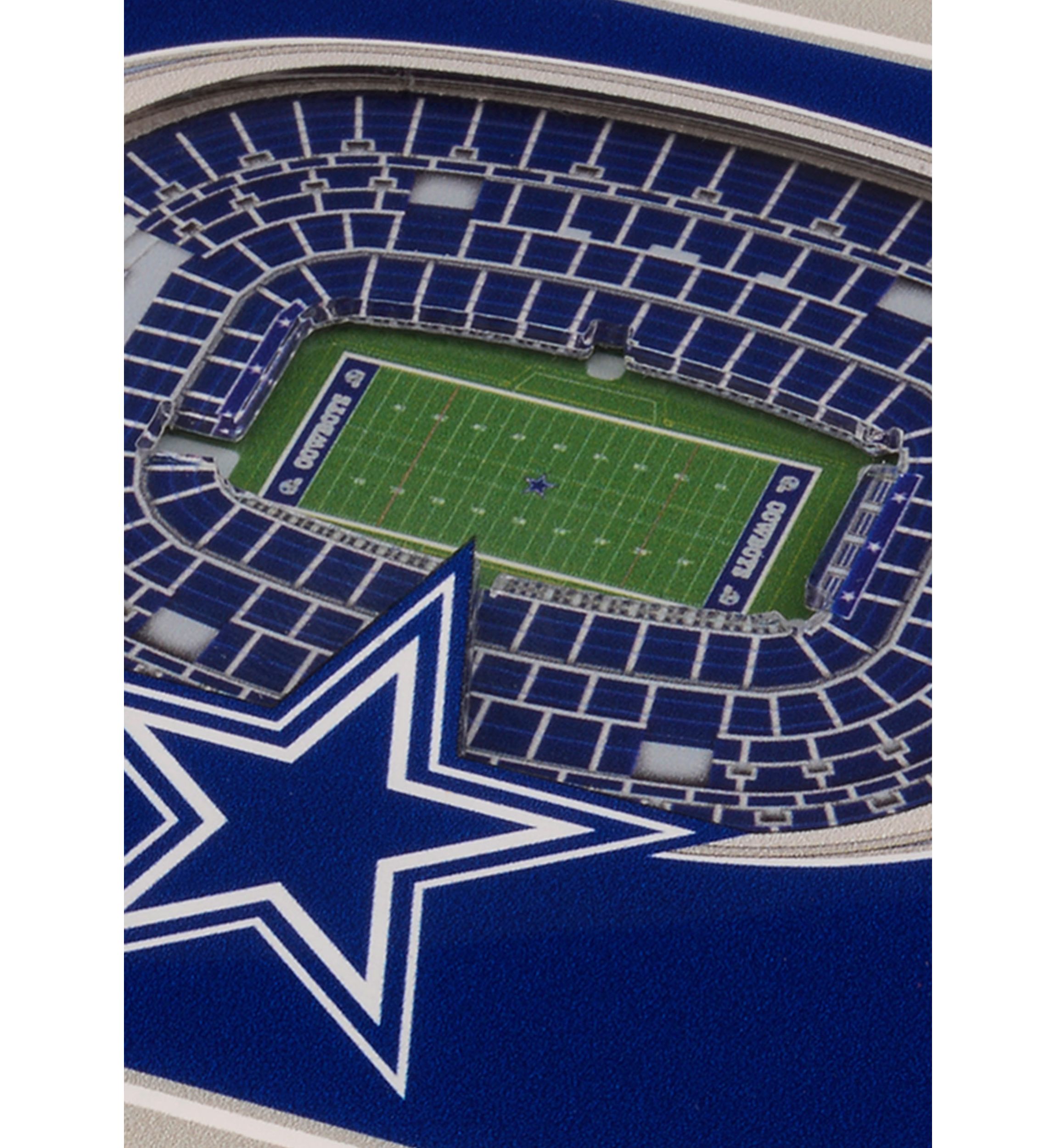 YouTheFan NFL Dallas Cowboys 3D StadiumView Coasters - AT&T Stadium