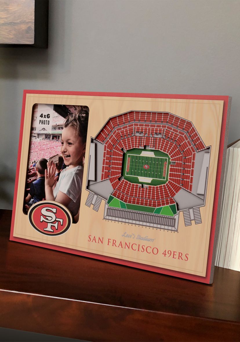 YouTheFan NFL San Francisco 49ers 3D StadiumView Picture Frame - Levis Stadium