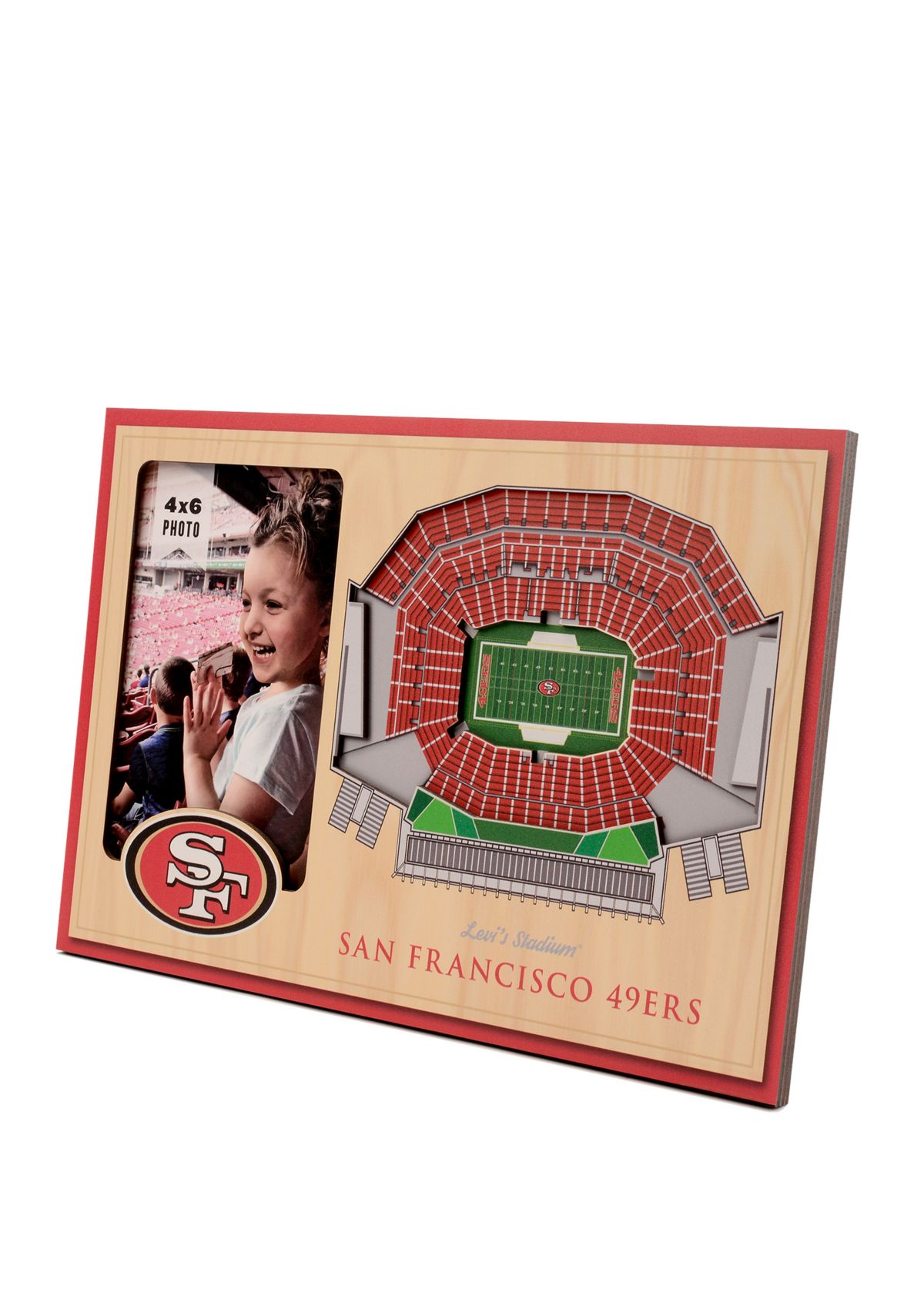 YouTheFan NFL San Francisco 49ers 3D StadiumView Picture Frame - Levis Stadium