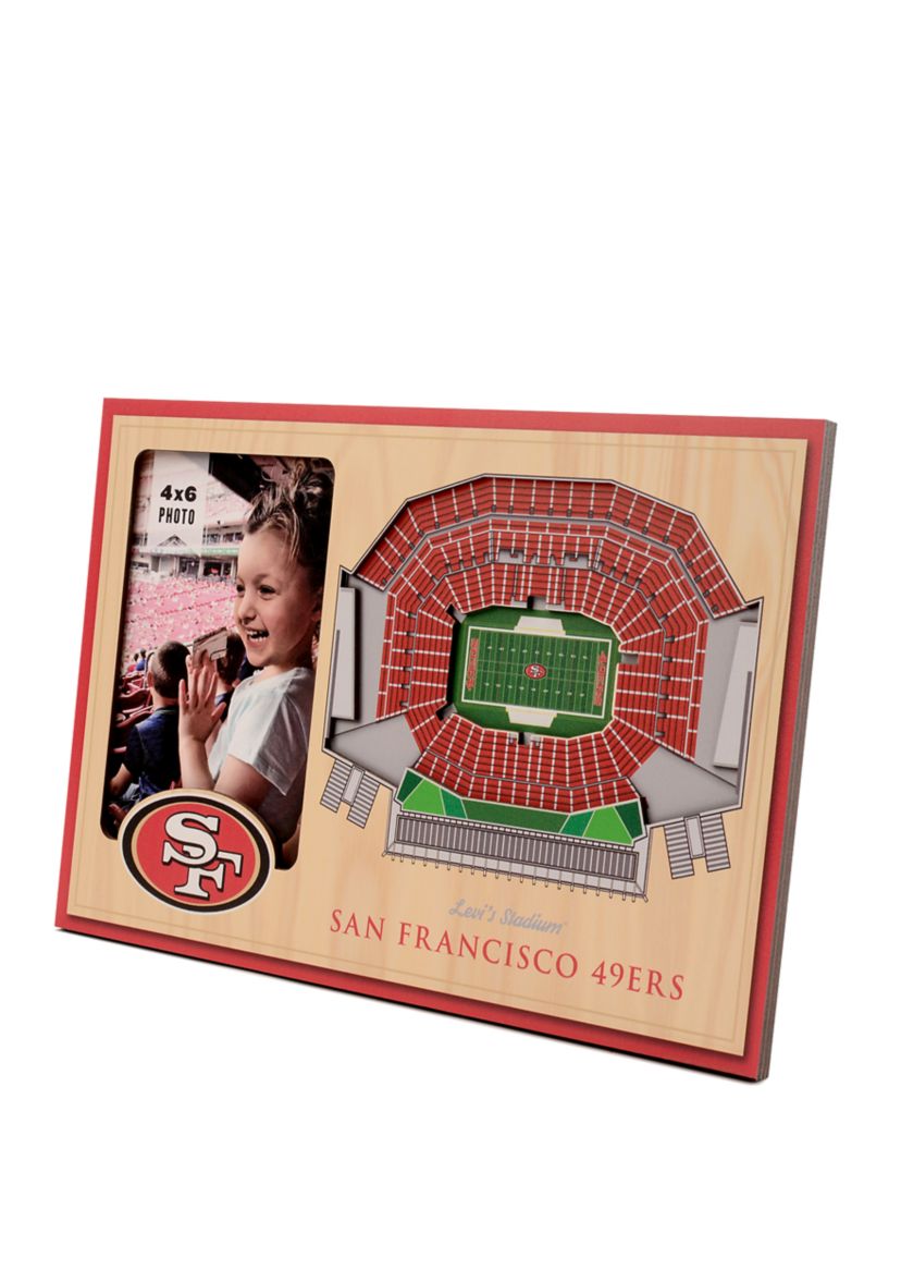 YouTheFan NFL San Francisco 49ers 3D StadiumView Picture Frame - Levis Stadium