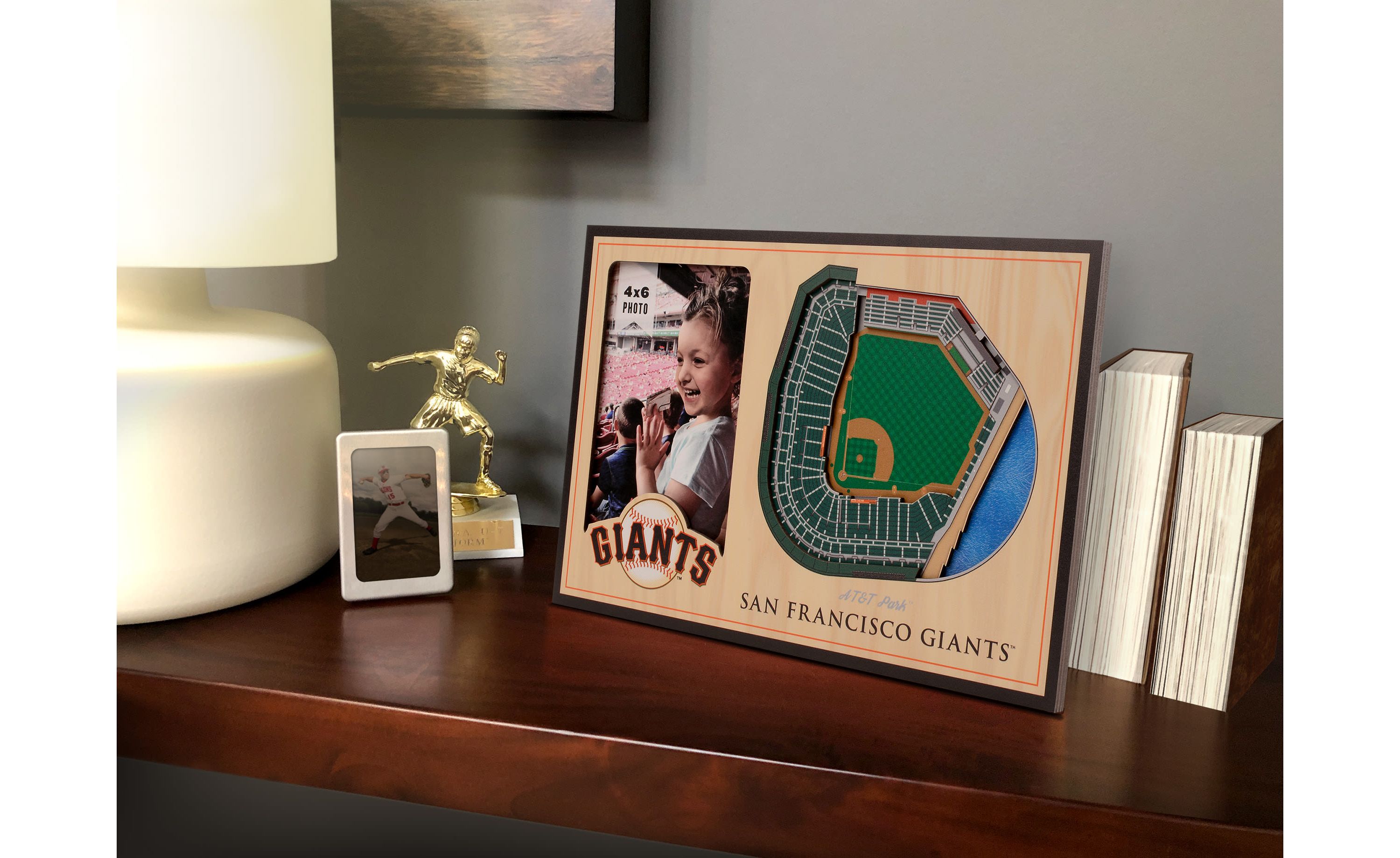 YouTheFan MLB San Francisco Giants 3D StadiumView Picture Frame - Oracle Park