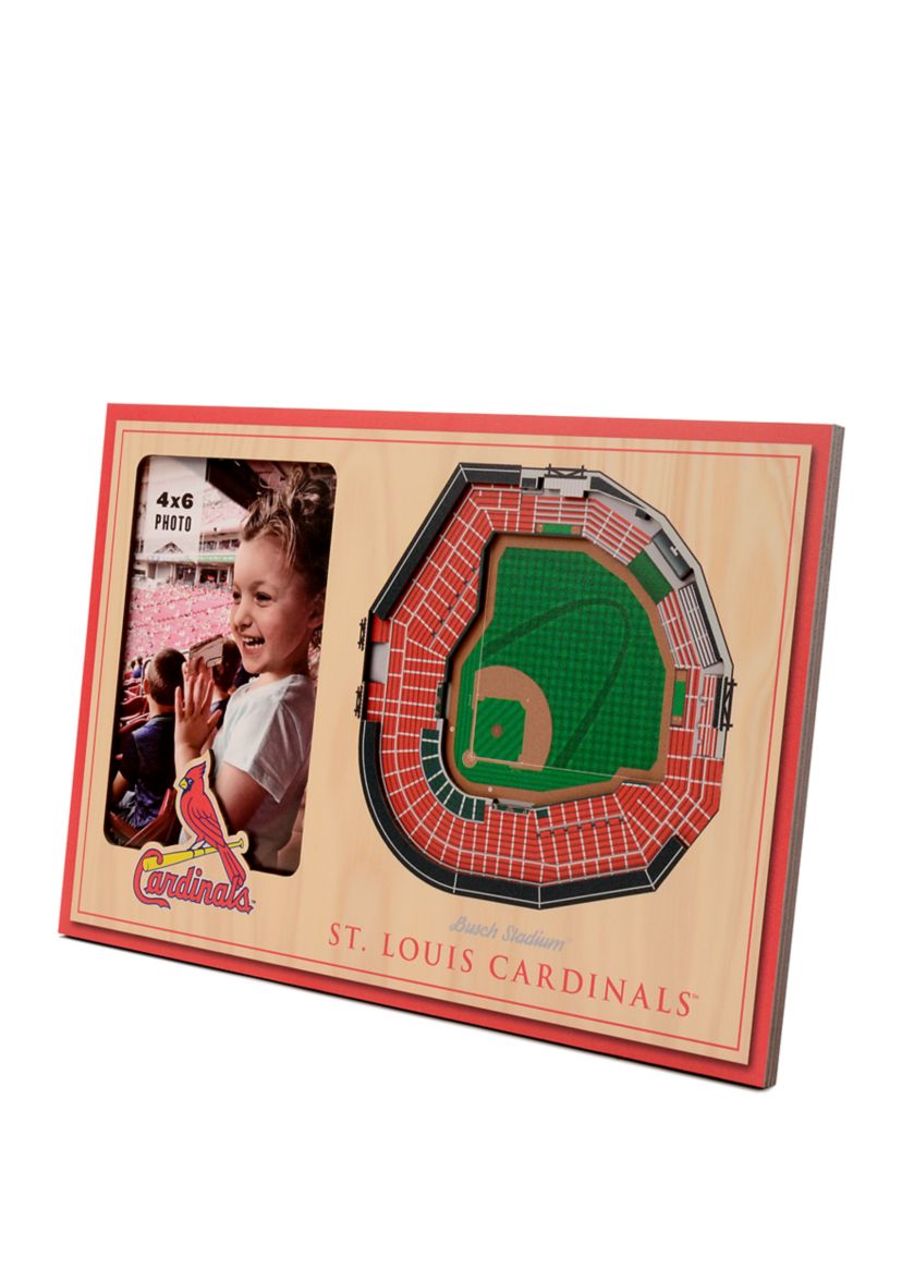 YouTheFan MLB St. Louis Cardinals 3D StadiumView Picture Frame - Busch Stadium