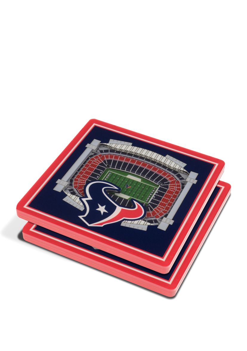 YouTheFan NFL Houston Texans 3D StadiumView Coasters - NRG Stadium