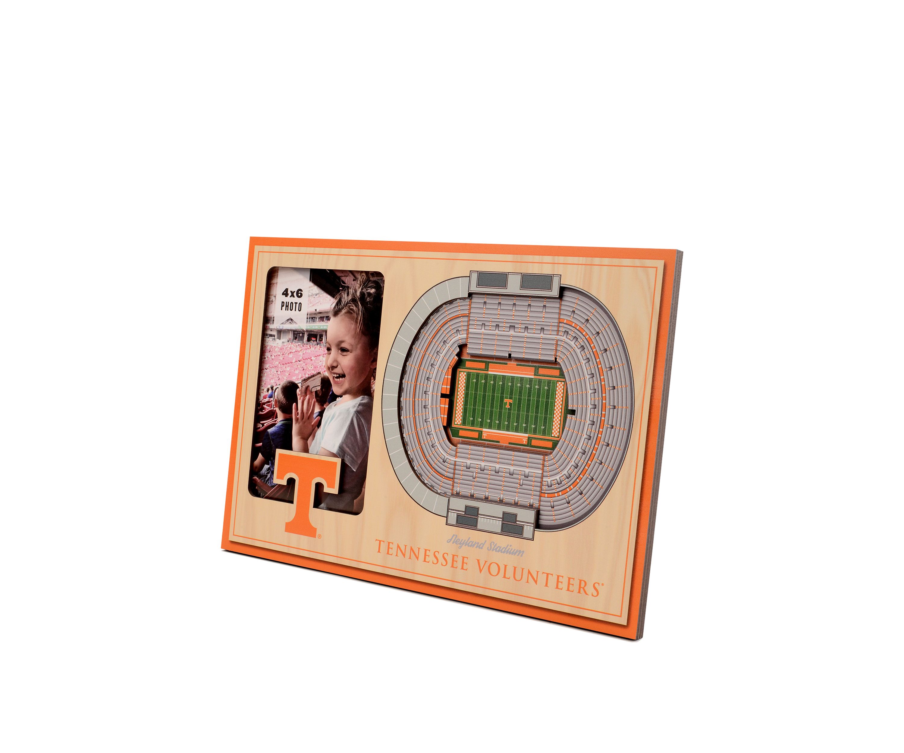 YouTheFan NCAA Tennessee Volunteers 3D StadiumView Picture Frame - Neyland Stadium