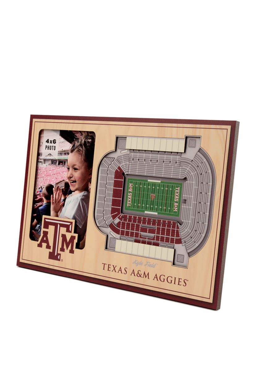 YouTheFan NCAA Texas A&M Aggies 3D StadiumView Picture Frame - Kyle Field