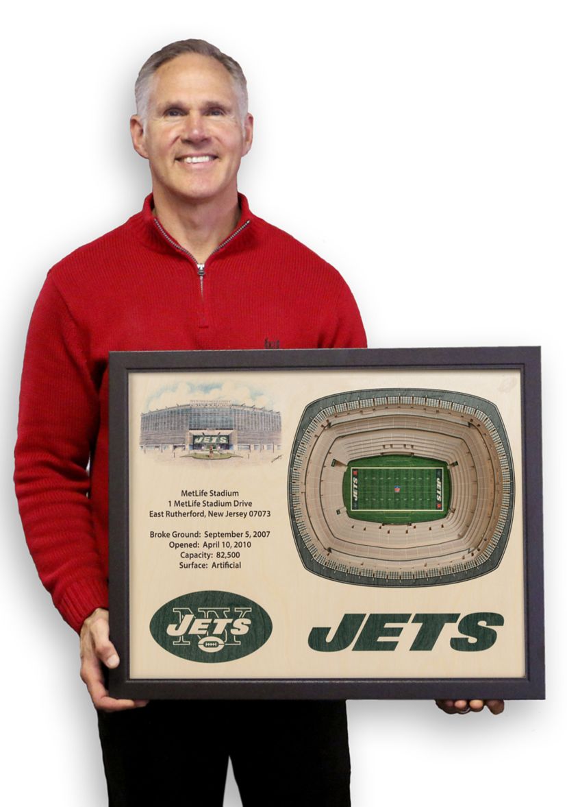 YouTheFan NFL New York Jets 25-Layer StadiumViews 3D Wall Art - MetLife Stadium