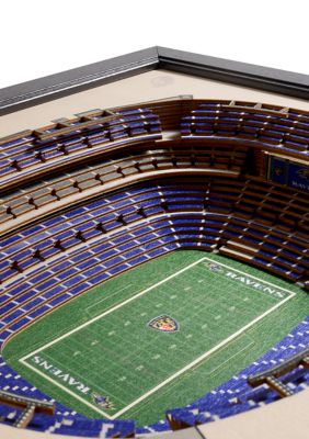 YouTheFan NFL Baltimore Ravens 25-Layer StadiumViews 3D Wall Art - M&T Bank Stadium